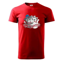 Mačky v objatí (Pecka design)