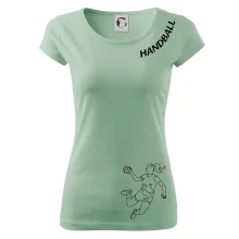 Handball nápis šikmo 1