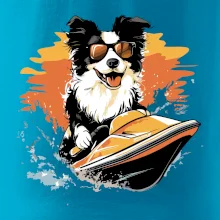 Border Kólia na vodnom skútri