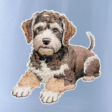 Lagotto romagnolo vyšívaný veľký