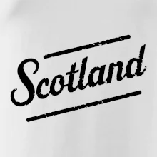 Scotland Vintage nápis Scotland Vintage nápis