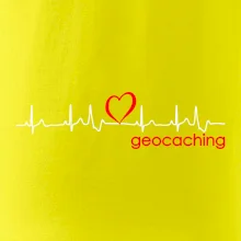 Moje srdce bije pre Geocaching -Text