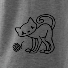 Mačka - Klbko - prsia Mačka - Klbko - prsia