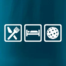 Eat sleep floorball v rade