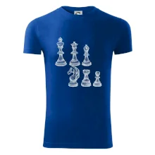 Šachové figúrky kreslené