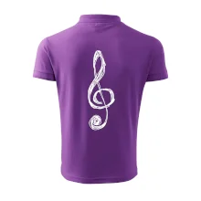 Husľový kľúč kreslený Husľový kľúč kreslený