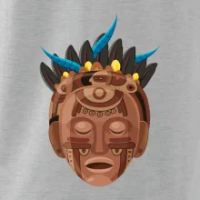 Mayová maska hnedá