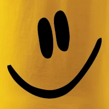 Emoji bez obrysu - usmev