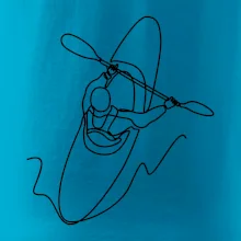 Kajak zhora jedným ťahom Kajak zhora jedným ťahom