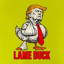 Donald Trump lame duck rytina