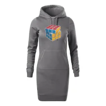 Rubikova kocka kreslená