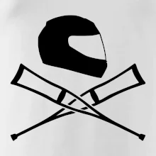 Cestná helma / barle