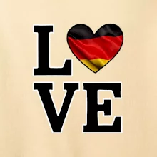 Love Nemecká vlajka