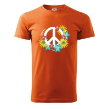 Peace symbol abstraktný