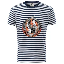 Yin & Yang Koi kapor - oranžový Yin & Yang Koi kapor - oranžový