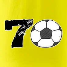 Futbal okrúhle narodeniny 70