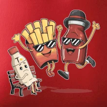 Súboj o hranolky kečup tatárka