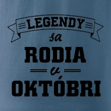 Legendy sa rodia v októbri