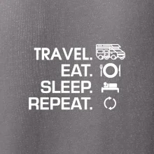 Eat sleep travel - alkovna