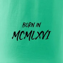 Born in - Rímske číslo 1966