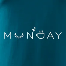 Monday nápis Monday nápis