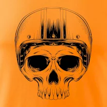 Motorkár lebka s guľatou hlavou