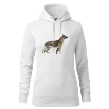 Nemecký ovčiak - hnedý kreslený