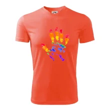 LGBT hand print