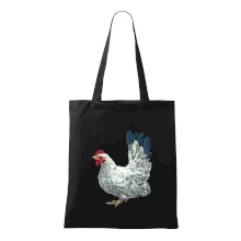 Sliepka kreslená biela