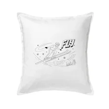 Skokan na lyžiach čierny obrázok FLY