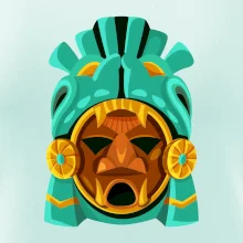 Mayová maska mätová