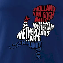 Mapy - názvy miest - Holandsko