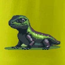 Leguán pixel