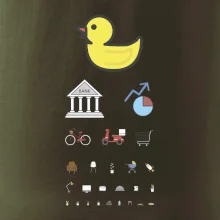 Očný test rôzne veci