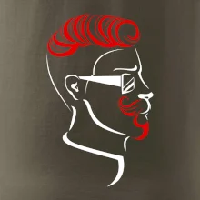 Borec s upraveným fúzom