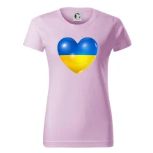 Ukrajina srdce vlajka