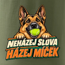 Neházej slova házej míček - vlčák