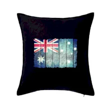 Austrália - vlajka na doskovej stene  