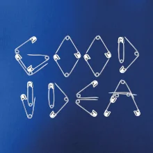 Good Idea nápis zatvárací špendlík Good Idea nápis zatvárací špendlík