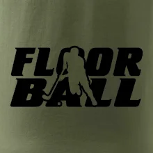 Floorball nápis rovný