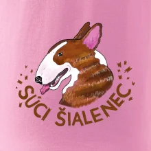 Bulterier Súci šialenec (Pecka design)