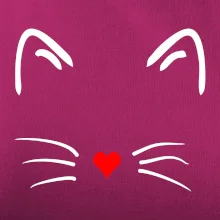 Mačka - srdce namiesto nosa