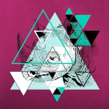 Biely nosorožec (Pecka design)