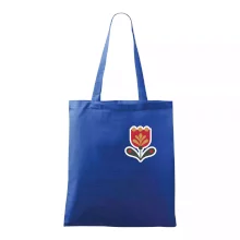 Folklór na prsníku tulipán