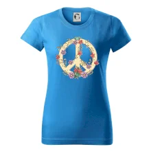 Peace symbol pieskový