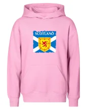 Škótska vlajka s erbom leva