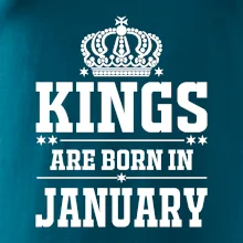 Kings are born in January