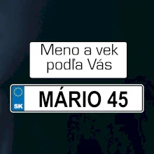 ŠPZ Meno a vek ŠPZ Meno a vek