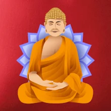 Budha barevný Budha barevný