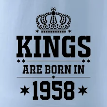 Kings are born in 1958
